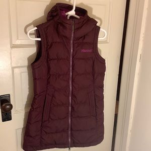 Deep purple Marmot vest